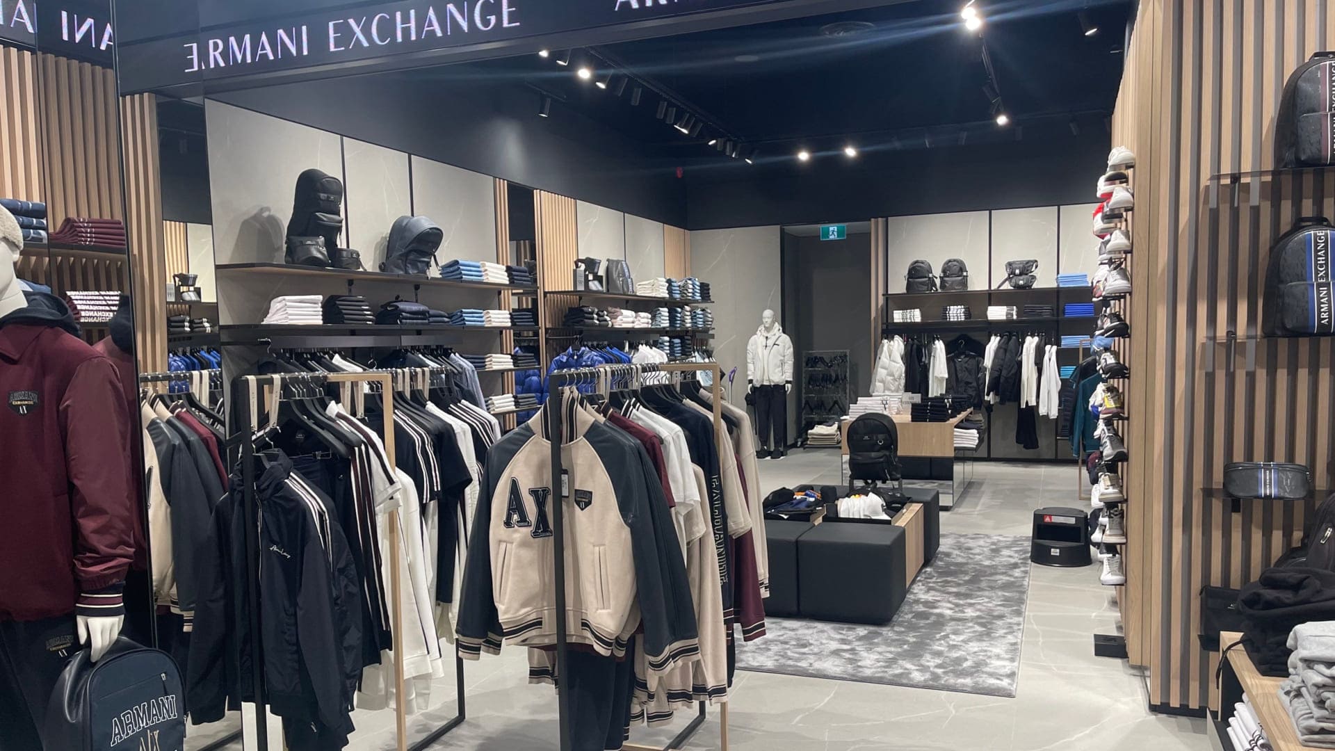 Armani Exchange Store inside