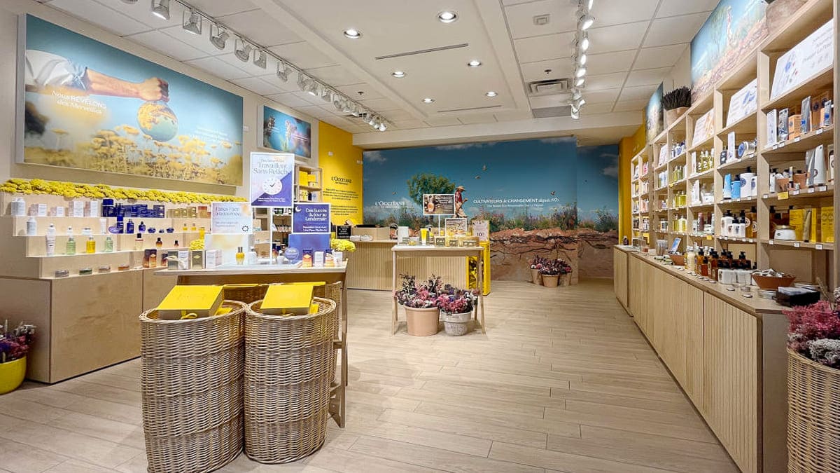 L'OCCITANE interior