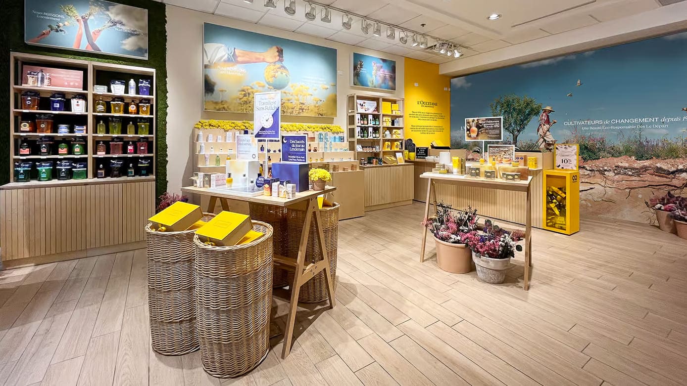 L'OCCITANE interior