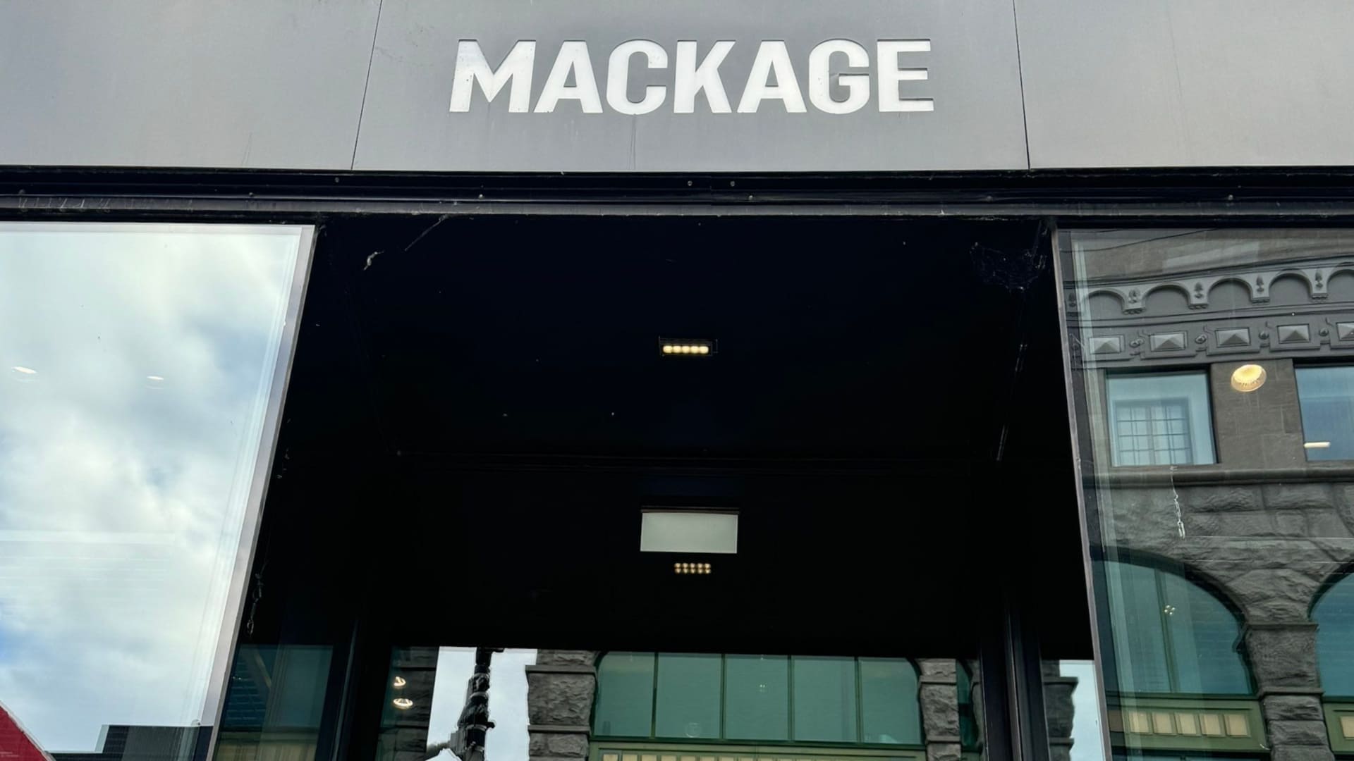 Mackage store interior