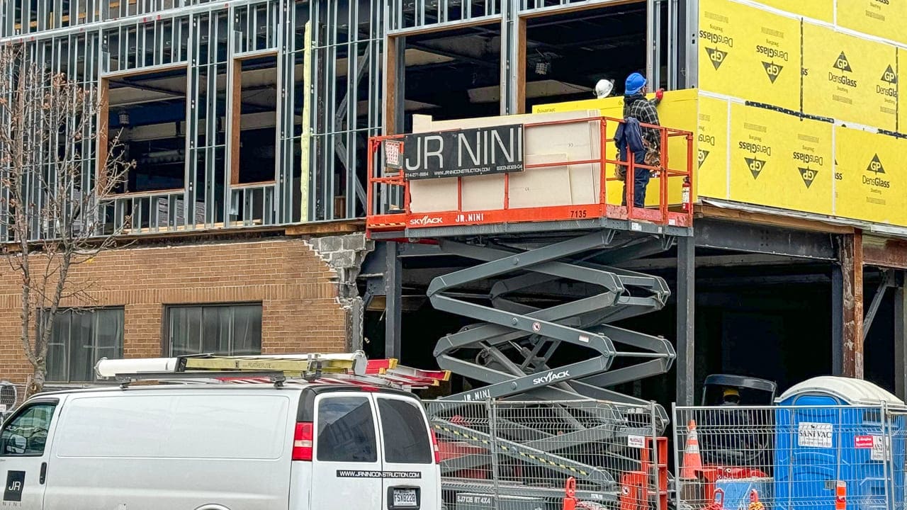 Residential project outside