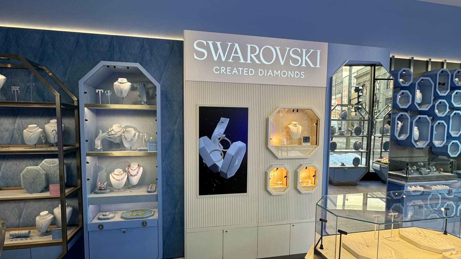 Swarovski Store inside
