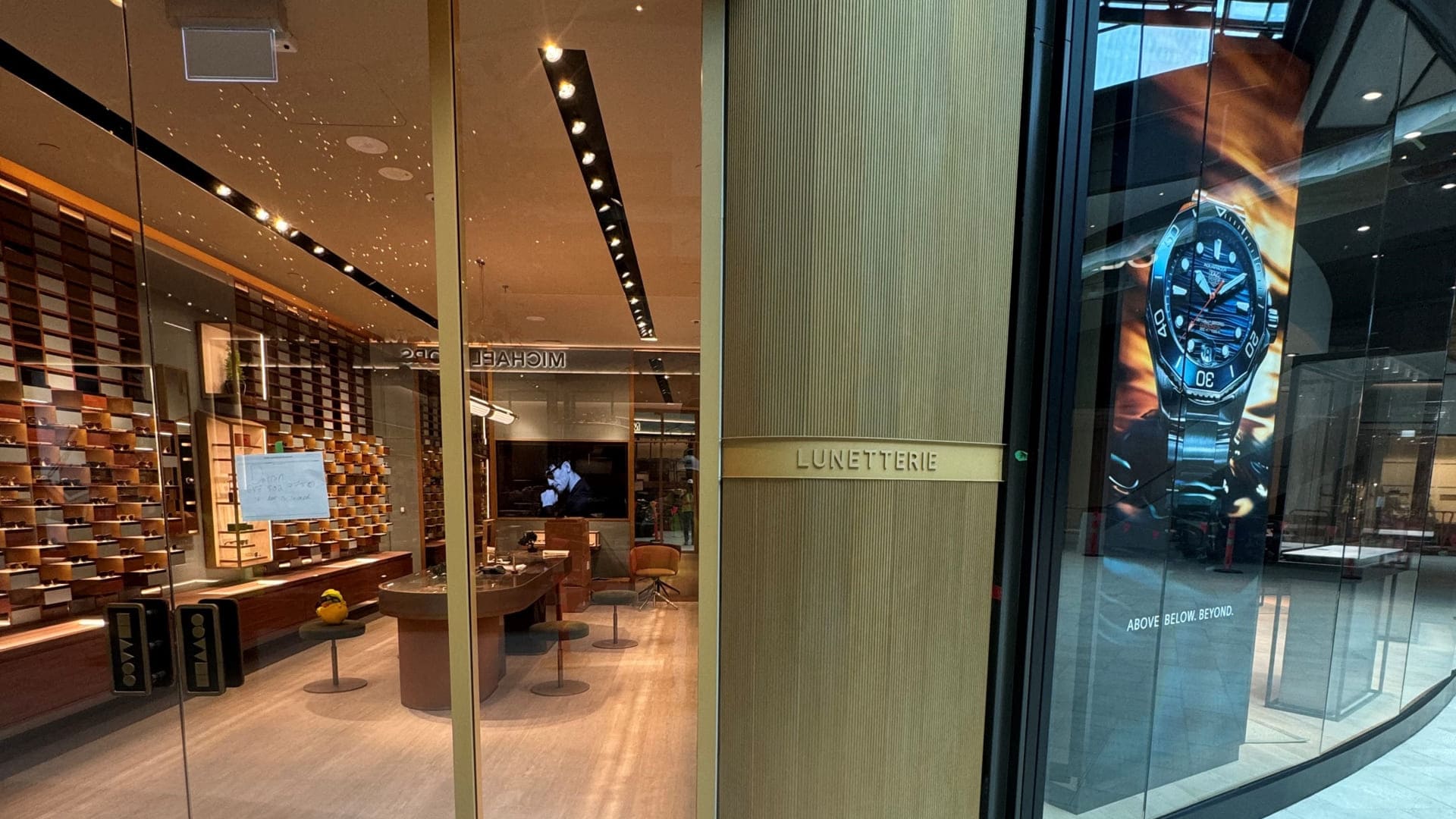 Oliver peoples store inside