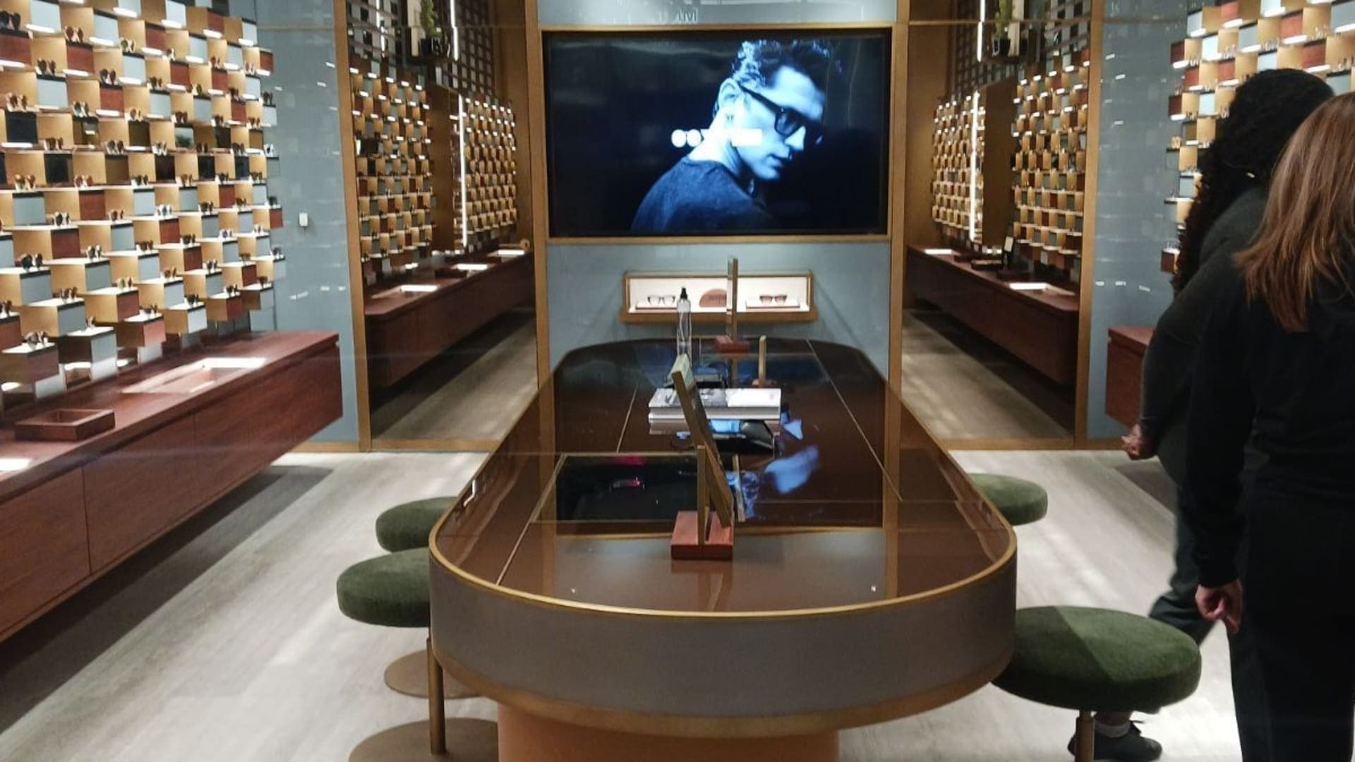Oliver peoples store inside